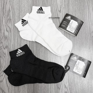 Adidas Cush Ank 腳踝襪 足弓支撐 運動 休閒 訓練 厚底 襪子 DZ9367白 DZ9368 黑 DOT
