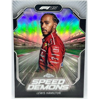 法拉利 Lewis Hamilton 特卡 Speed Demons 2025 Topps Chrome F1 車手卡