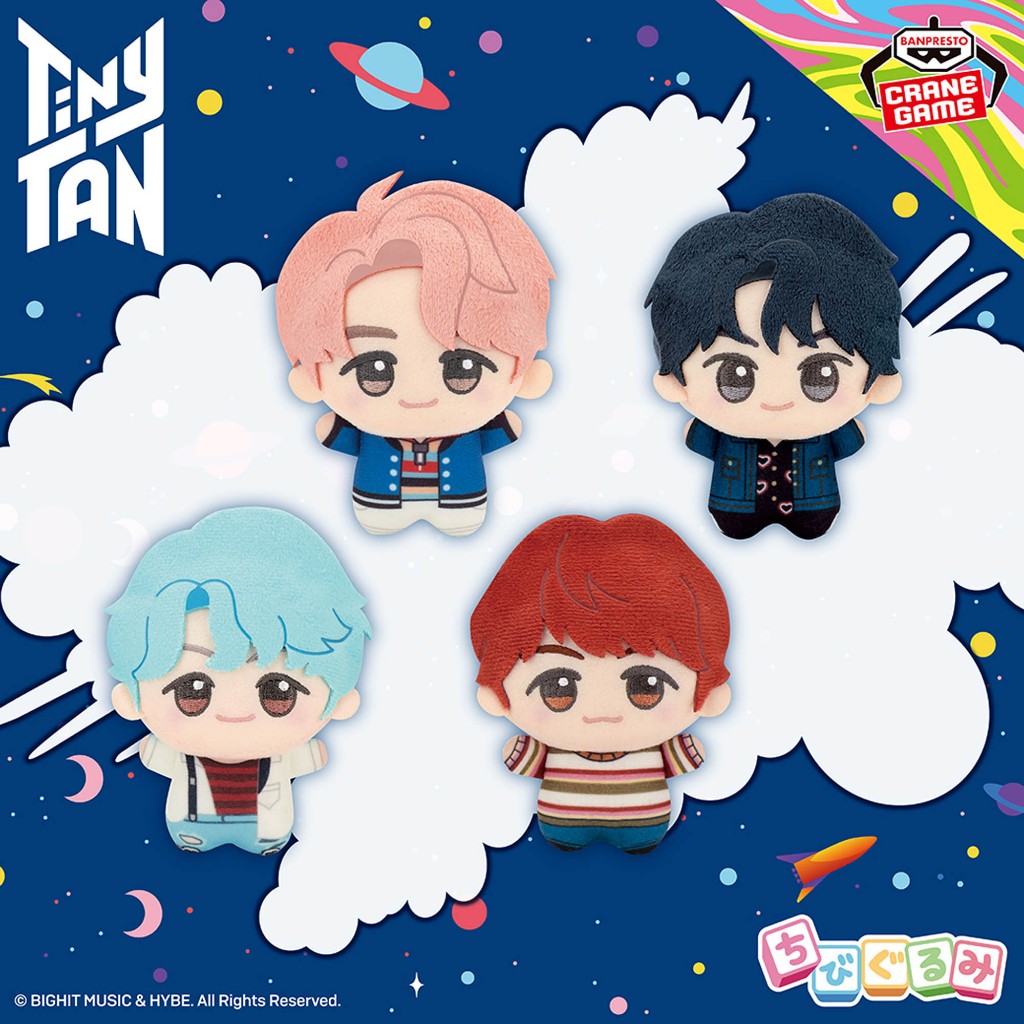 日版 BTS 防彈少年 TinyTAN DNA 第一彈 景品娃 娃娃 吊飾 RM Jin SUGA 非現貨 下單前請先私