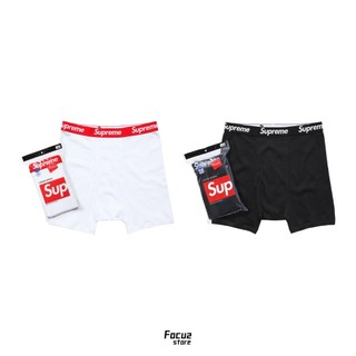 【Focus Store】Supreme SS26 Hanes® 內褲 黑 白 四件組 兩色 四角褲