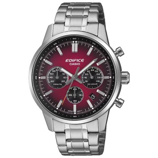 CASIO 卡西歐 EDIFICE 漸層錶盤 三針計時腕錶 (EFR-575D-4A)