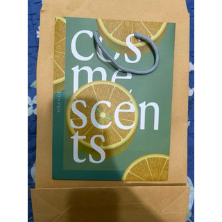伊聖詩 cosmescents 紙袋 禮盒袋 購物袋 手提袋 包裝袋 禮品袋 送禮袋