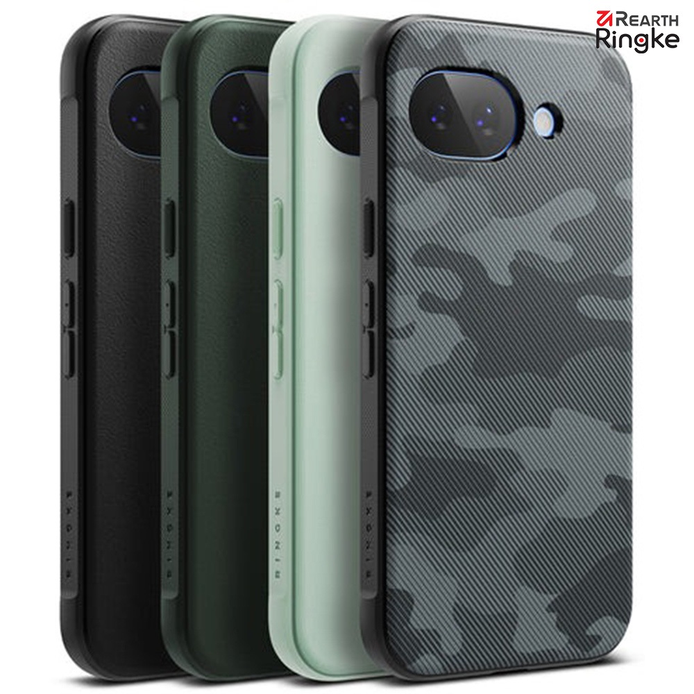 Google Pixel 10a 韓國進口 Ringke Onyx 磁吸 / 防撞手機殼 黑 迷彩