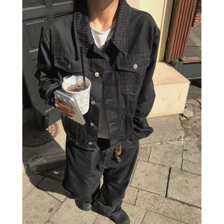 Uniion Slant Cut Denim Jacket 斜裁拼接牛仔外套