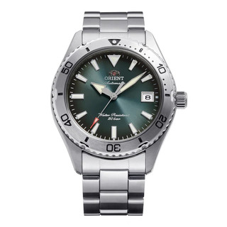 ORIENT 東方錶 灰面不鏽鋼潛水機械錶 春夏限定款 日期顯示 39.9mm RA-AC0Q13E 台灣公司貨