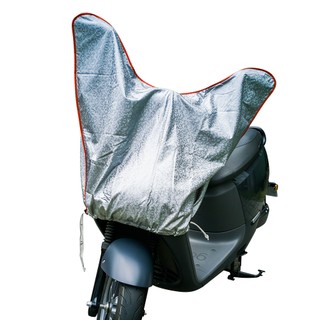 【風之守護】機車龍頭罩(加長加厚3D銀格紋款) 適用Gogoro與50cc-125cc各式機車 防曬 防塵 防水