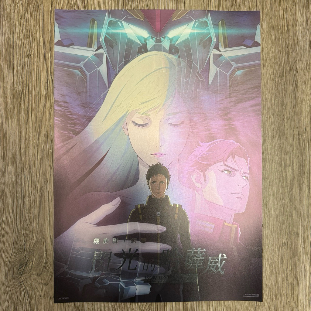 機動戰士鋼彈 閃光的哈薩威 喀耳刻的魔女 電影 特典 主視覺海報 明信片 機體視覺卡 琪琪 sd鋼彈 xi鋼彈 量產牛