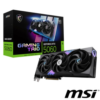 MSI 微星GAMING TRIO GeForce RTX 5060 8GB OC 顯示卡