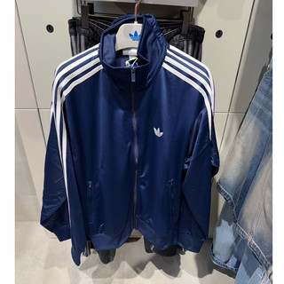 Threeⓖ🧸ADIDAS OG FIREBIRD 立領外套 休閒外套 運動外套 復古 男款 深藍色 KD8313