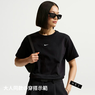 Wei🇯🇵現貨‼️Nike NSW 刺繡 短TEE 兒童 女 寬版短袖 T恤 DH5750-010 IH7602-010