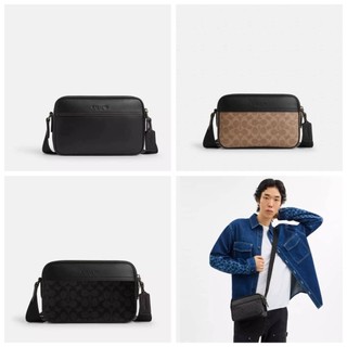 Coach新款/GRAHAM相機斜背包