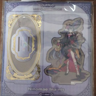 Ina 燙金雙層壓克力立牌 hololive meet art exhibition 2025 ina's voyage