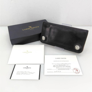 二手LARRY SMITH TRUCKERS WALLET 深棕色長夾錢包