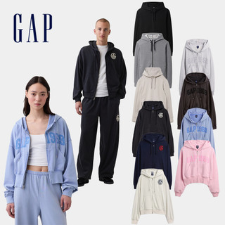 【Gap】男女裝 寬版Logo/1969 Logo/機能 連帽外套任選 (887929&887617&822788)