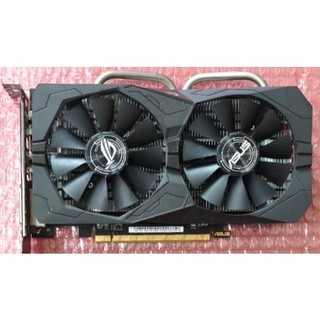二手華碩ROG-STRIX-RX560-O4G-GAMING RX560 OC 4G DDR5(256-bit)顯示卡