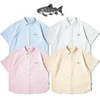 JKS AGILITY SH-SS03 EMBROIDERY OXFORD SHIRT 小鮭魚牛津 短袖襯衫 (二色)