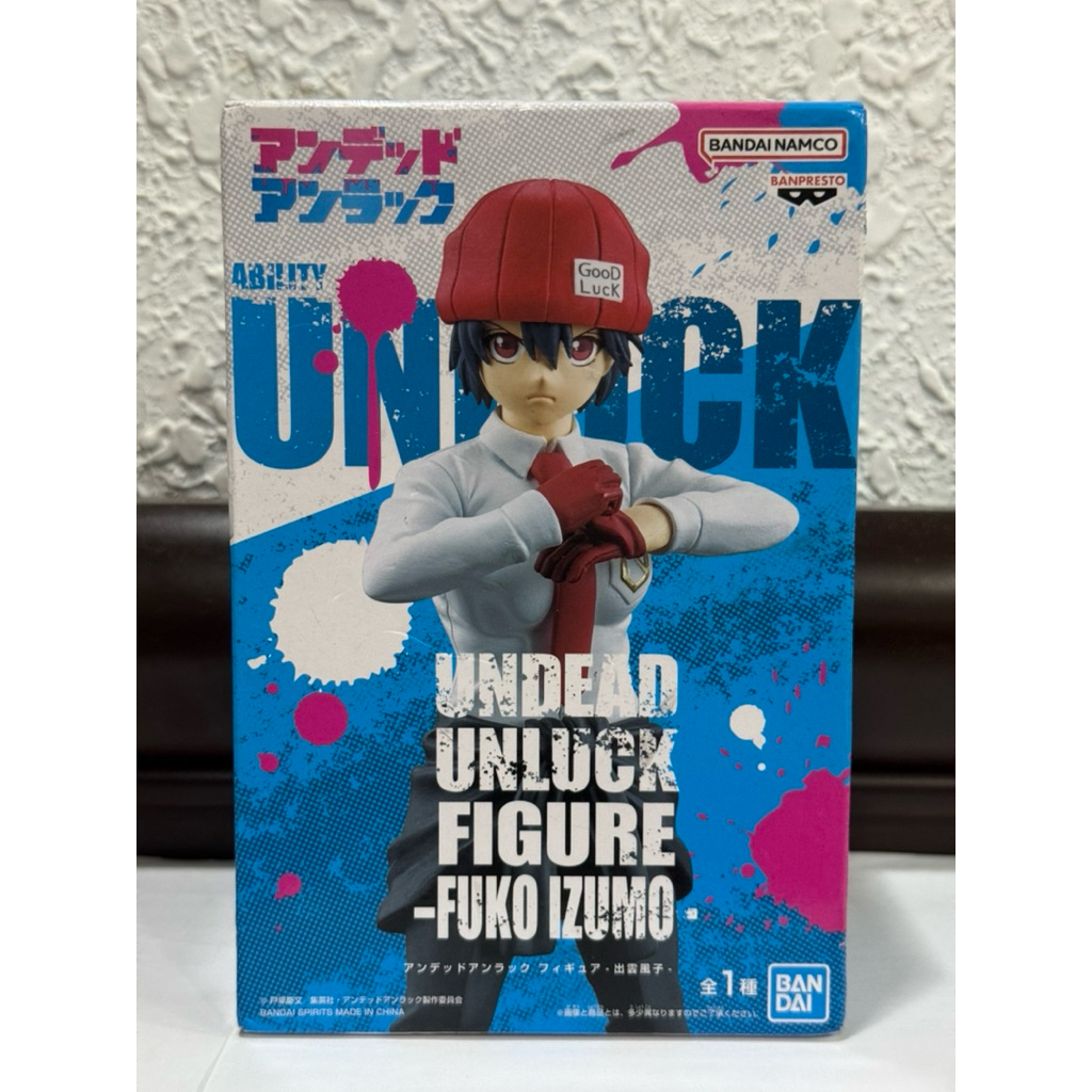 正版 日版 undead unluck不死不運 出雲風子 娃娃機夾取物 全新未拆 盒損 實拍如圖 標準盒 公仔