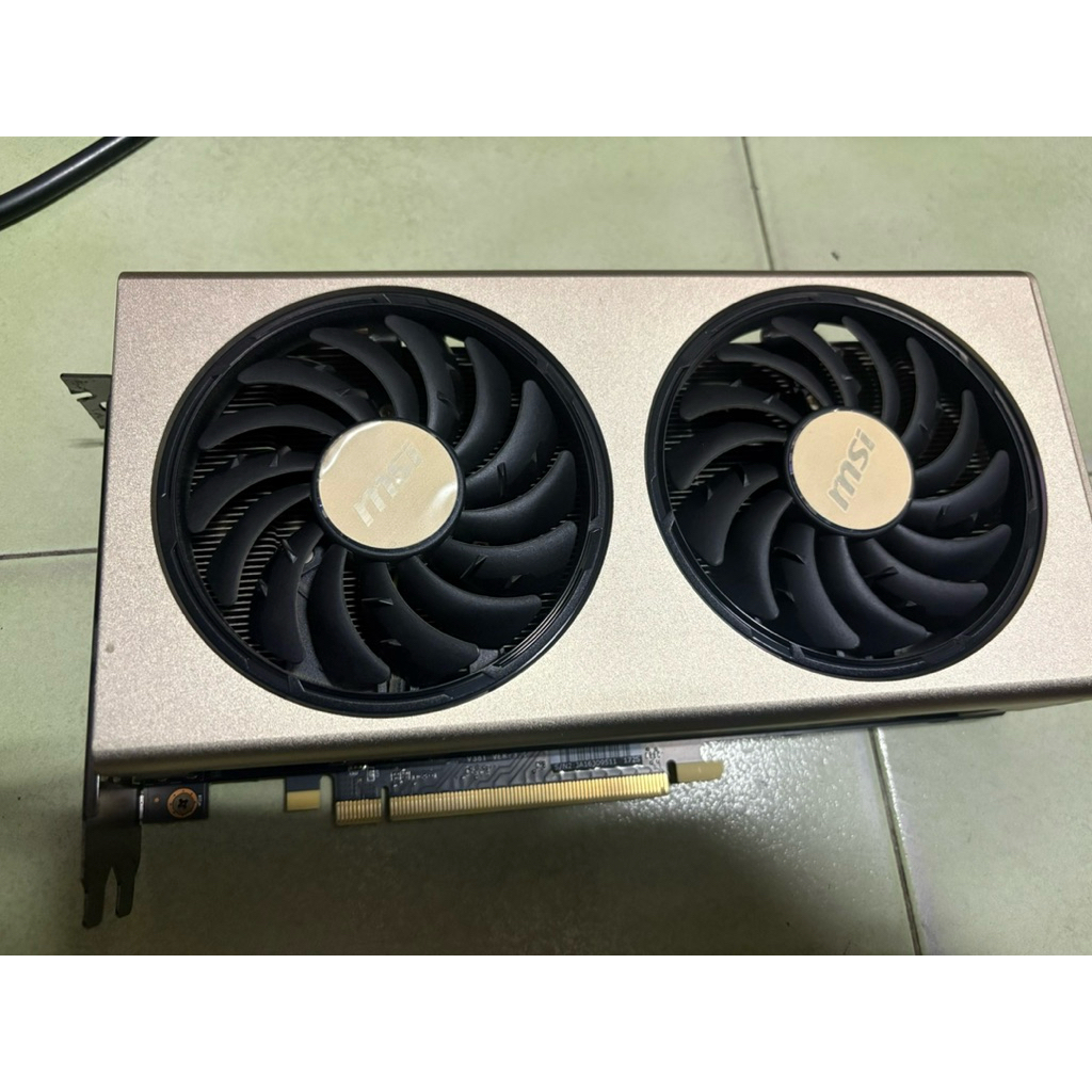 MSI RX 5700 XT EVOKE OC RX5700 XT 8G 二手良品