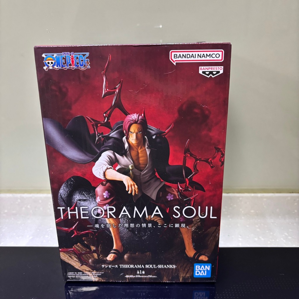 現貨｜航海王 海賊王 THEORAMA SOUL 紅髮香克斯 香克斯 紅髮 景品 模型 公仔 萬普 Banpresto
