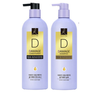 Elastine 10X受損修護洗髮乳/潤髮乳680ml