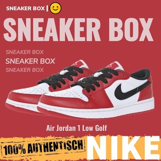 【U+】Nike 鞋 Air Jordan 1 Low Golf "芝加哥白紅" AJ1 高爾夫系列 復古休閒運動鞋