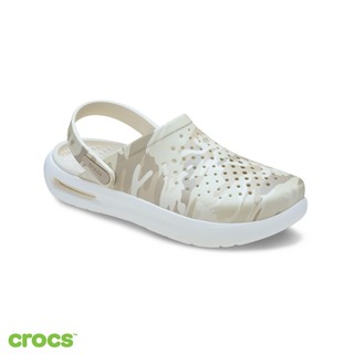 Crocs卡駱馳 (中性鞋) InMotion 舒樂迷彩圖案克駱格-極白色/七彩色-214112-2MT