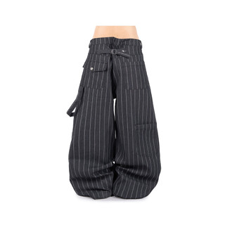 Uniion Pinstripe Utility Wide Pants 直條紋工裝寬褲 條紋褲 寬褲