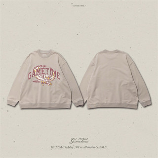 Gametime washed owl logo sweatshirt