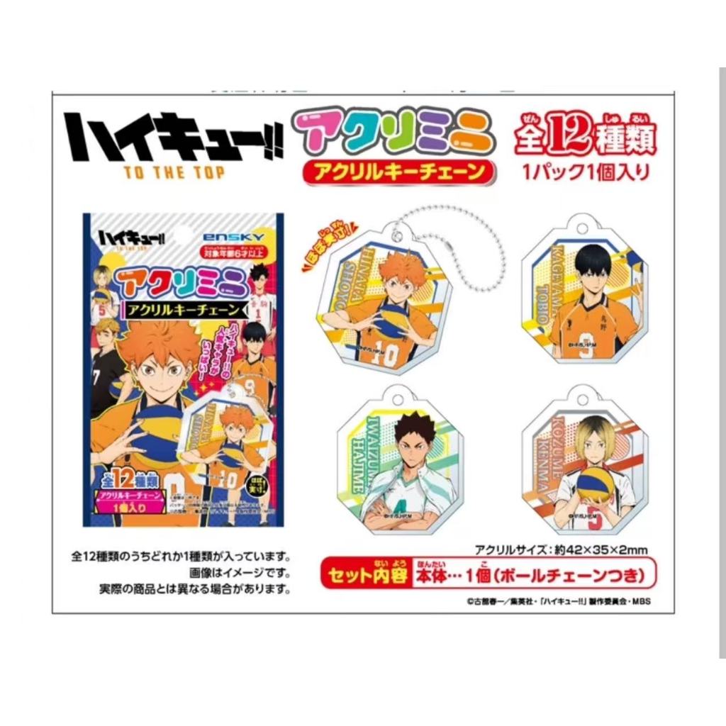 【排球少年✅】正版 排球少年掛件 一盒全新未拆 八角掛件 影山 日向 排球少年周邊 排球少年八角掛件 排球少年系列