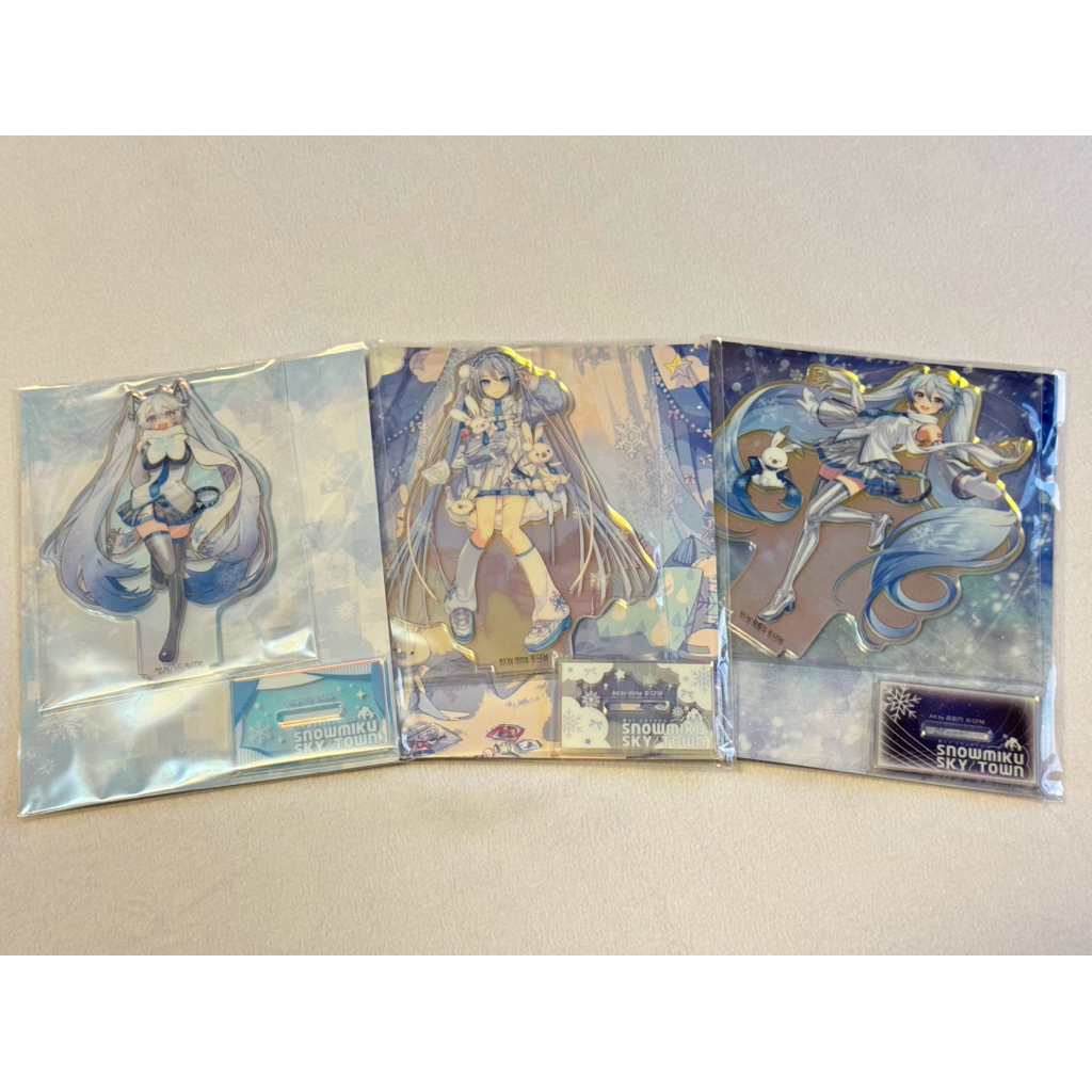 SNOW MIKU 2026 SKY TOWN 雪ミク オーロラ 壓克力立牌 初音未來 雪未來 八三 森倉円 iXima