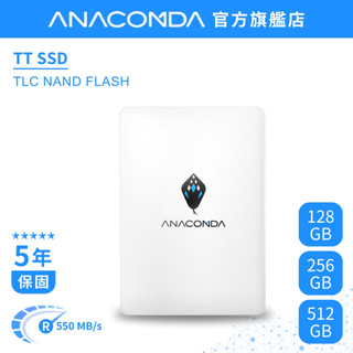 【隔日到貨】巨蟒 SSD 128GB／256GB／512GB SATA III 內接式 固態硬碟｜TT
