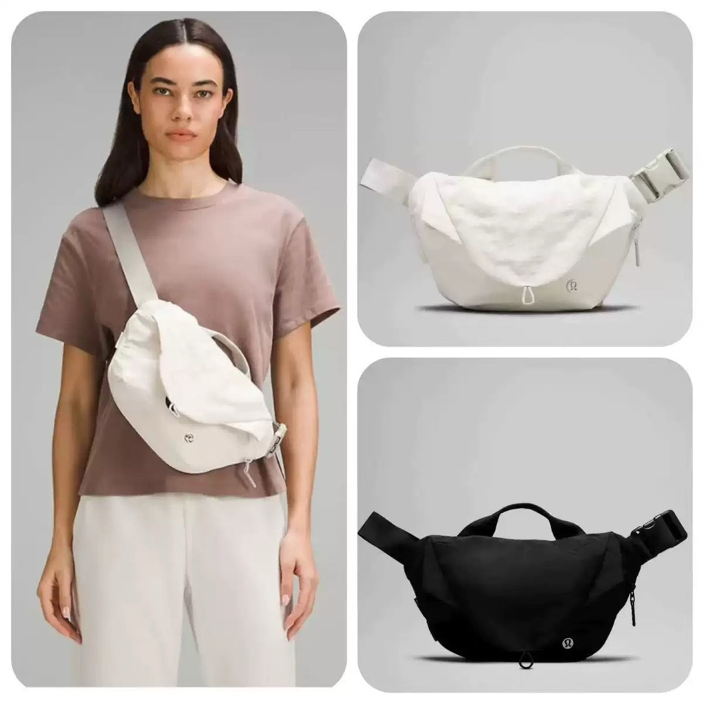 【台灣現貨】 Lululemon Curaed Crossbody Bag 磁吸包 腰包 單肩斜挎包 水壺包