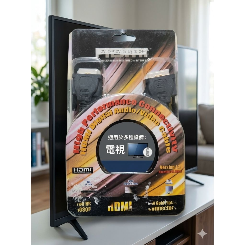 ➡️全新 高畫質FULL HD 1080P HDMI線1.3版 2M（電視/電腦/影幕）