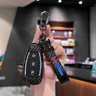 適用福特FORD汽車鑰匙套 ABS鑰匙殼Focus Wagon Mondeo Kuga MK4.5車鑰匙套 汽車鑰匙包