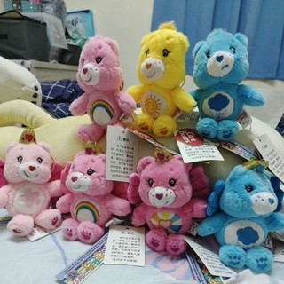 現貨出清 Care Bears 彩虹熊 造型吊飾 約15cm