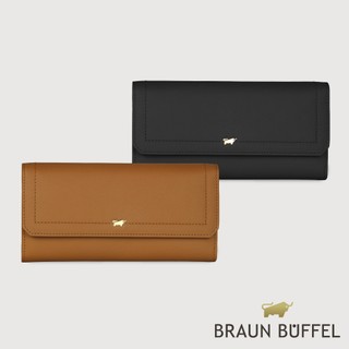 【BRAUN BUFFEL】婕娜 14卡兩折長夾-多色賣場(德國小金牛台灣總代理)/BF2005-621