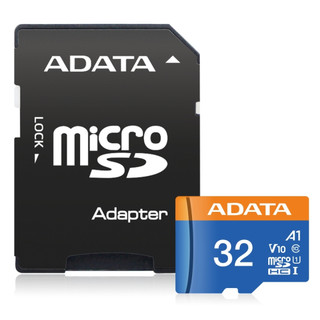 威剛 Premier microSDHC 32GB UHS-I A1 記憶卡 手機/行車紀錄器用 GJ19102