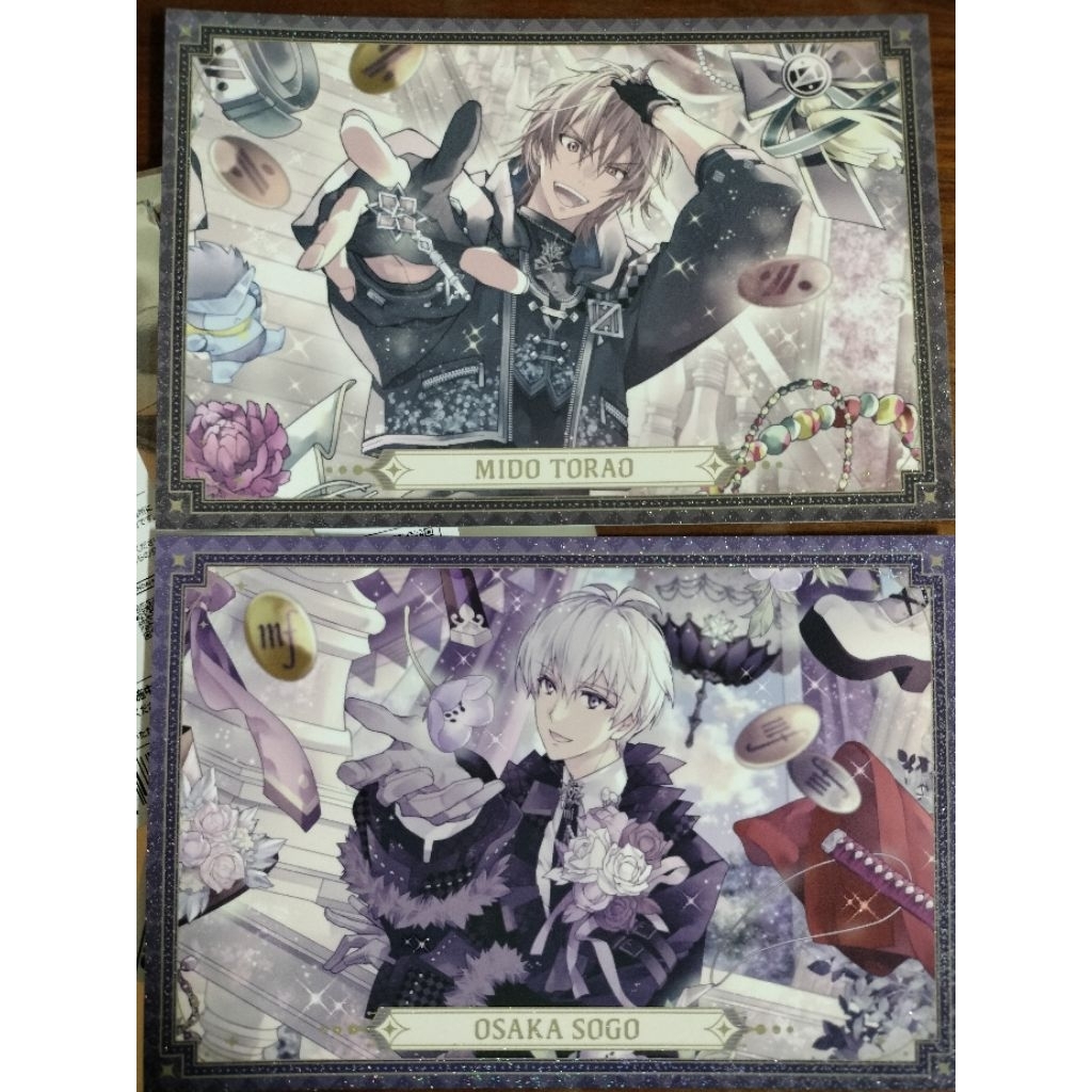 偶像星願 10周年明信片 逢坂壯五 御堂虎於 Ibolish7