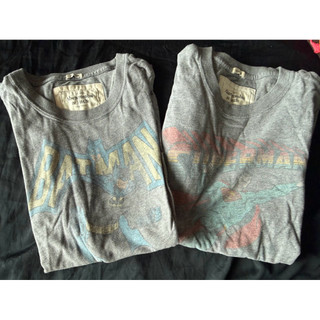 Abercrombie & Fitch 短袖T恤 superman/ batman 超人蝙蝠俠系列XL/XXL