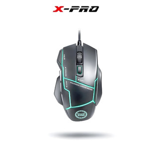 X-PRO 電競滑鼠 RGB滑鼠 滑鼠 遊戲滑鼠 滑鼠 有線滑鼠 巨集滑鼠 人體工學滑鼠 電腦滑鼠