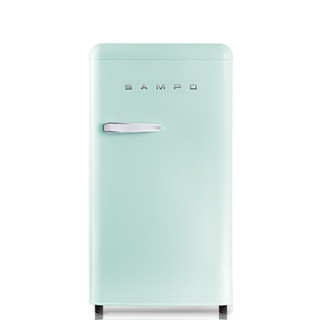 SAMPO聲寶 SR-C10(P) 99公升 粉彩紅 SR-C10(E) 香氛綠 定頻單門小冰箱 僅配送無安裝