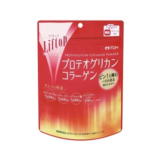 日本 ITOH 井藤漢方製藥 Liftop 提升蛋白多醣膠原蛋白 芒果味20日分