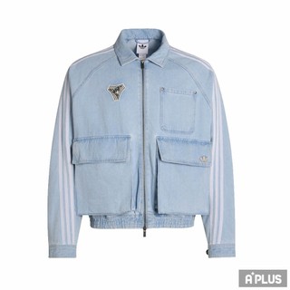ADIDAS 男 DENIM JACKET 丹寧牛仔外套 - KX4824