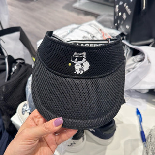 🇺🇸美國帶回 Karl Lagerfeld 網球帽 卡爾網球帽 Karl帽子 Karl帽子 Karl空頂帽 卡爾防曬帽💖