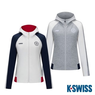 K-SWISS Knit Hoodie Jacket 連帽針織外套 女 兩色任選