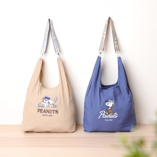 Peanuts史努比2WAY可拆背帶購物袋 Norns Original Design Snoopy & Olaf 手提
