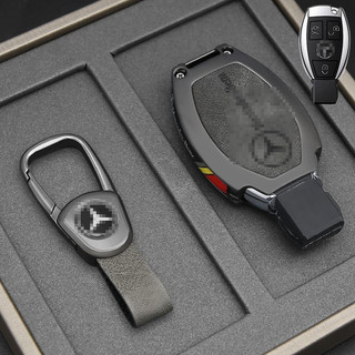 【優創】賓士鋅合金鑰匙套 Benz鑰匙殼 GLC GLA GLE A180 C260 C300 w212 S450L