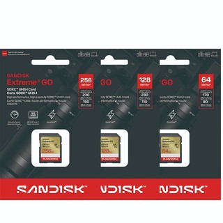 SanDisk 64G 64GB 128G 128GB 256G Extreme GO SD SDXC 4K 記憶卡