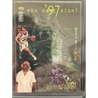 籃球之神Michael Jordan vs 爵士隊馬龍 NBA球員卡籃球卡