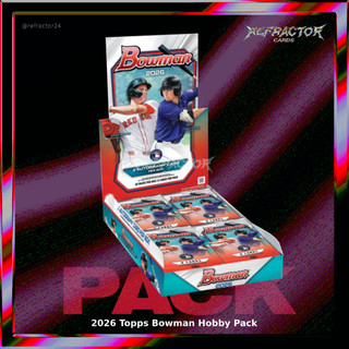 現貨 正版全新 拆林維恩簽 2026 Topps Bowman Baseball Hobby Pack MLB 球員卡包